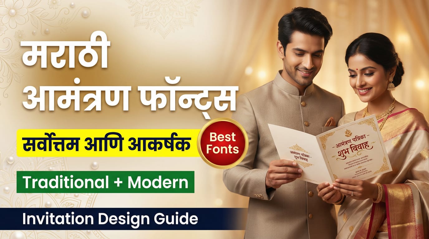Best Marathi Fonts For Invitation Cards