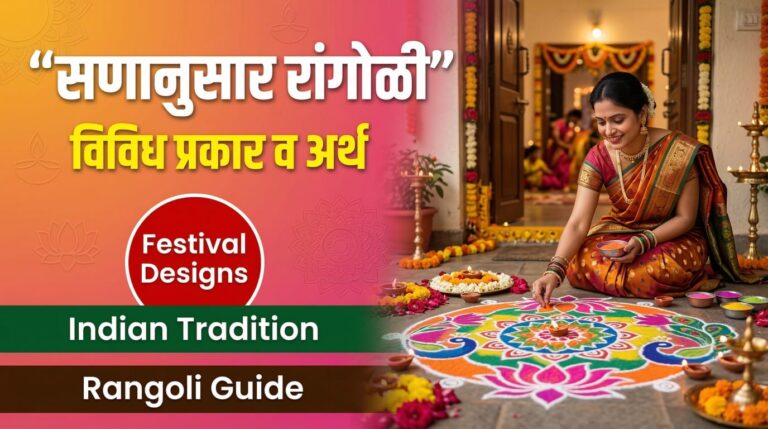 Festival Wise Rangoli Designs in Marathi
