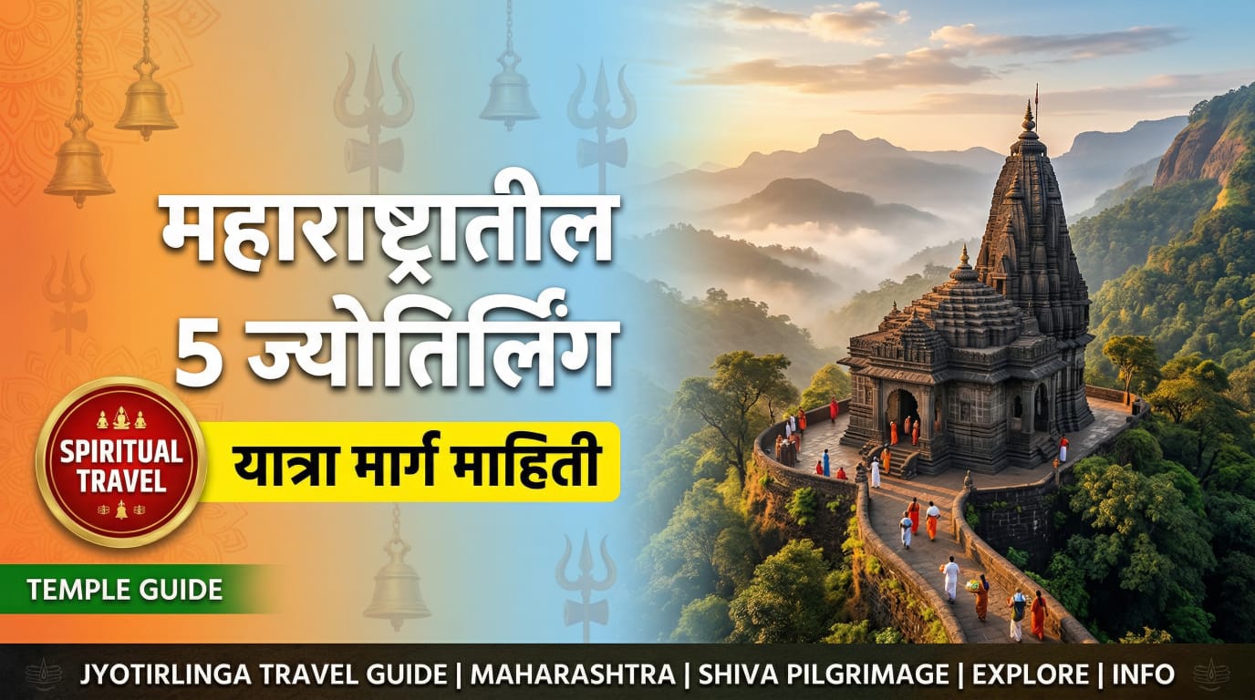 Top 5 Jyotirlinga Temples in Maharashtra Travel Guide in Marathi