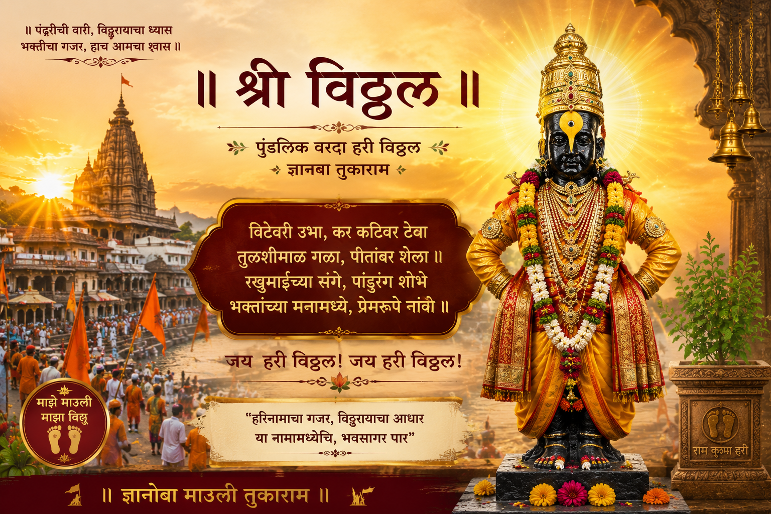 vitthal arti